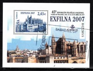 Spain souv. sheet 3489 used