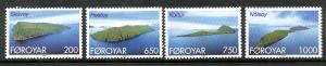Faroe Islands Scott 383-386 MNH complete set - Islands 