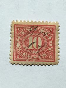 US – 1917 – Single Documentary Stamp – SC# R234 - Used