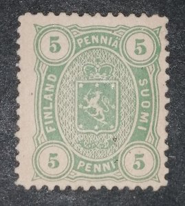 Finland 5p 1885 MH