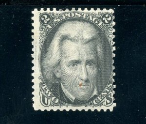 USAstamps Unused FVF US Serie of 1861 Jackson Scott 73 OG MHR