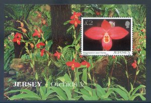 Jersey 2004 Orchids set SG1143/1149 Unmounted mint 