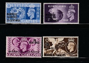 Great Britain Offices In Morocco 527-530 Set MNH, Tangier (B)