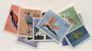 SOUTH AFRICA #254-66, Mint Hinged, Scott $46.85