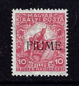 Fiume B1 MNH 1918 overprint