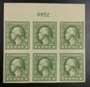 US STAMPS #531 PLATE BLOCK MINT OG NH LOT #99234