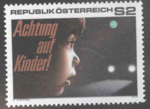 Austria Scott 889 MNH** 1971 children traffic safety stamp