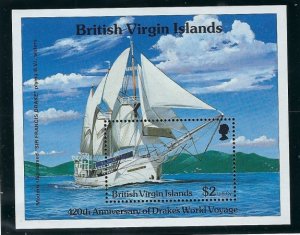 British Virgin Is 877 MNH 1997 Sir Francis Drake Voyage anniv (ak2264)