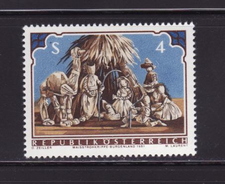 Austria 1198 Set MNH Christmas (A)