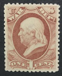 MOMEN: US #O114 MINT OG H #27296