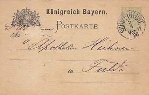 Germany, Government Postal Card