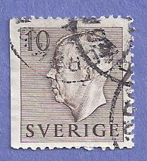 Sweden Scott #460 Gustaf VI Adolf, CV $.20, used