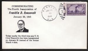 FDR Inauguration 4th term cover