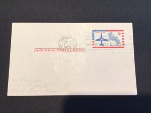 Canal Zone 1958 Balboa  stamps postal card  Ref 62838