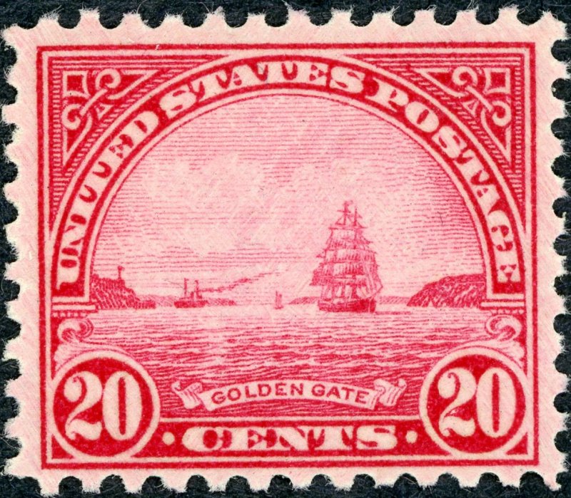 #698 – 1931 20c Golden Gate. MNH. OG.