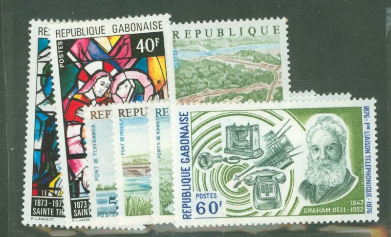 Gabon #327/363 Mint (NH) Single (Complete Set)