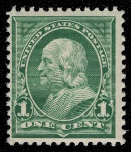 MALACK 279 F/VF OG NH, post office fresh, Nice!    W..MORE.. b1149