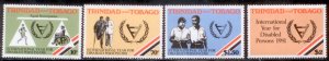 Trinidad & Tobago 1981 SC# 341-4 MNH-OG E32