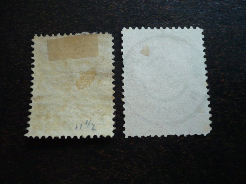 Stamps - Netherlands - Scott# 83-84 - Used Part Set of 2 Stamps