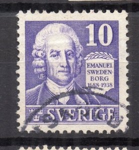 Sweden 1938 Early Issue Fine Used 10ore. NW-218274