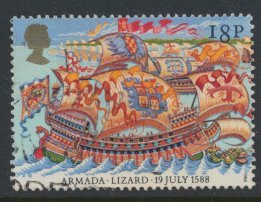 Great Britain SG 1400  Used   - Spanish Armada