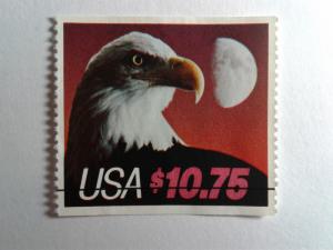 SCOTT # 2122 USED EAGLE AND MOON $ 10.75