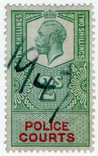 (I.B) George V Revenue : Police Courts 2/-