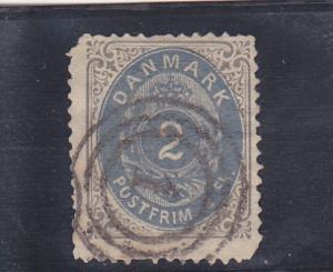 Denmark  Scott#  16a  Used