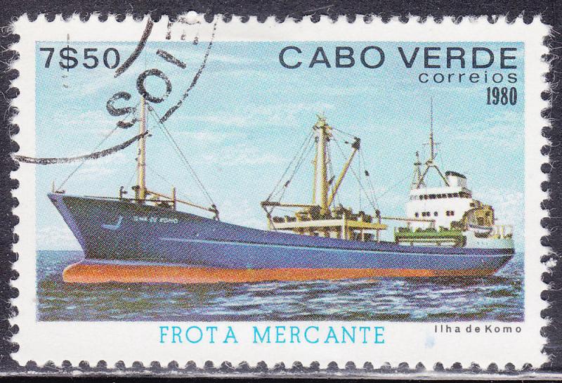 Cape Verde 424 Used 1980 Ilha de Komo