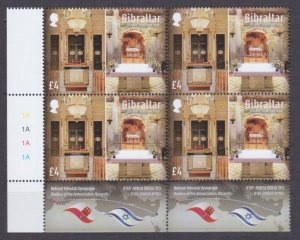 2022 Gibraltar 2039VB Joint issue of Gibraltar and Israel 43,00 €