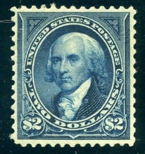 US SCOTT #262 MINT-VF-OG-LH REPERFED @ RIGHT (5/8/21 GP)