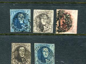 Belgium Classic  lot used - Lakeshore Philatelics