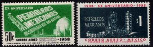 MEXICO Scott C243-C244 MNH**  Airmail stamp set