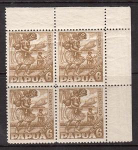 Papua New Guinea #101 VF/NH Corner Block