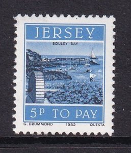 Jersey  #J37   MNH  1982  postage due 5p