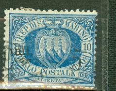 San Marino 25 used CV $26