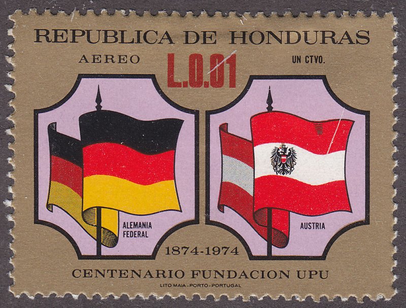 Honduras C562  Flags of the World 1975