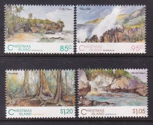 Christmas Island 350-353 MNH VF