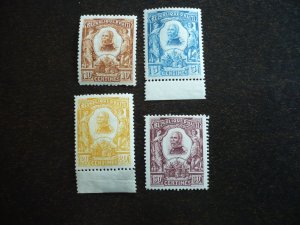 Stamps - Haiti - Scott# 98-101 - Mint Hinged Part Set of 4 Stamps