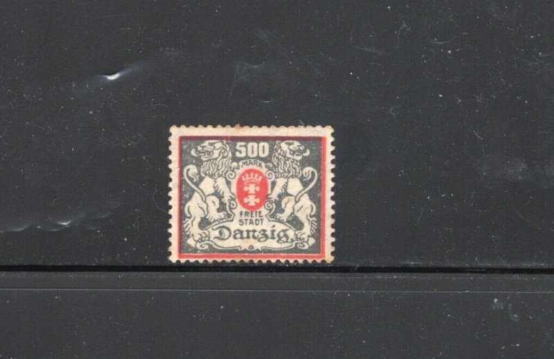 DANZIG #119 50m COAT OF ARMS MINT VF NH