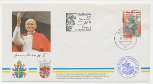 Cover / Postmark Netherlands 1985 Pope JP II visit to the Netherlands