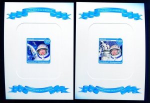 Ly260 2020 Voskhod 2 Alexei Leonov Soviet Space Program ! Cardboard 2Bl Mnh