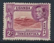 Kenya Tanganyika Uganda KUT SG 146a  perf 14 - Used  see details 