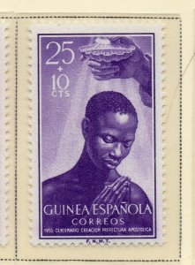 Spanish Guinea 1954-56 Early Issue Fine Mint Hinged 25c. NW-172600