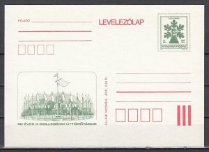 Hungary, 1988 issue. Pioneers-Scouts, Postal Card. ^