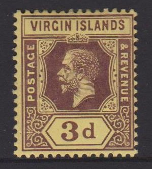Virgin Islands Sc#42 MH