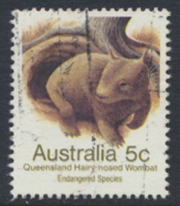 Australia - SG 784  SC# 786  Used Wildlife Wombat 1981 see details & scan