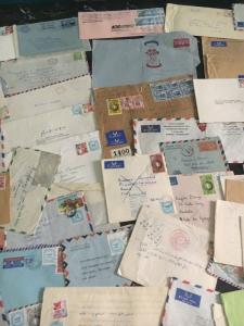 Massive Collection Bahrain Cover Lot Rare Airmail