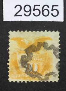 US STAMPS  #116 USED LOT #29565