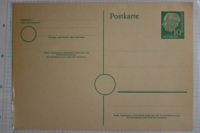 Germany Postal card stationery HG Higgins Gage Mint 292 316 339 340 341 363  DC